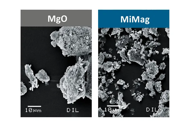 1.000-krotne powiększenie tlenku magnezu i MiMag (mikroskop)