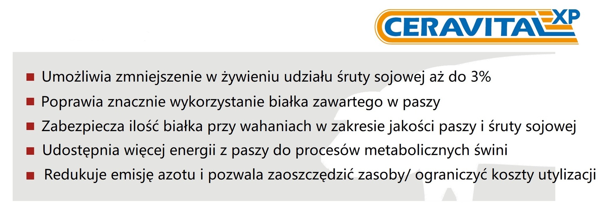 Korzyści z CERAVITAL XP