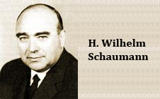 Firmengründer H. Wilhelm Schaumann